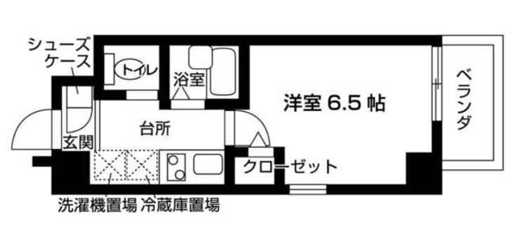 レジディア中野富士見台の間取り