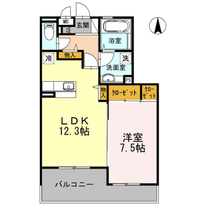 クレストⅡの間取り