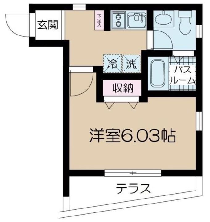 NSGATE青井・弘道の間取り