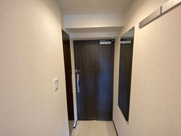 リビオメゾン日本橋浜町公園の玄関