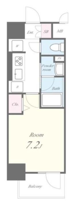 カサ・フェリーチェの間取り