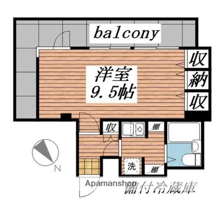メゾンド南大塚NO1の間取り
