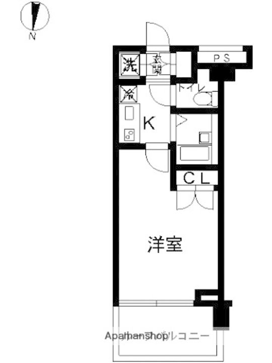 スカイコート東京ベイ・東雲の間取り