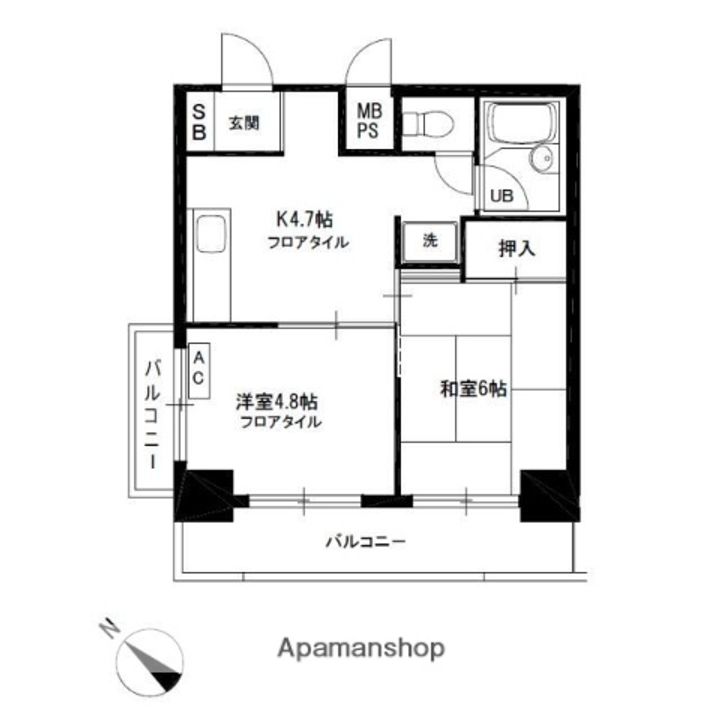 サニーハイム目白台の間取り