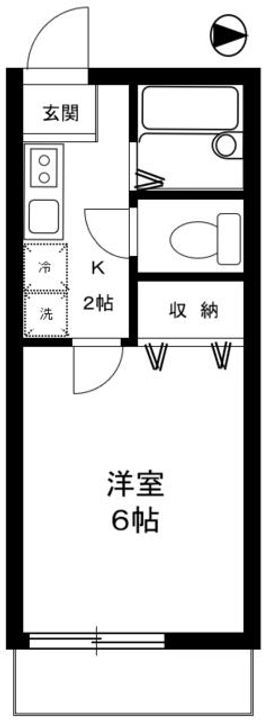ジベ成城2の間取り