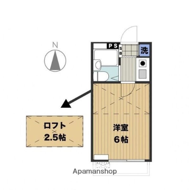 東京都武蔵野市吉祥寺本町4丁目の賃貸アパートの間取り
