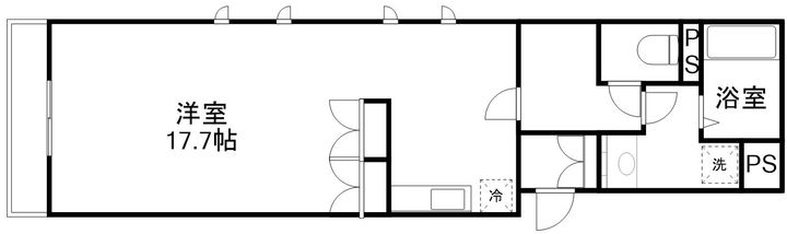 セレーノ吉祥寺302の間取り