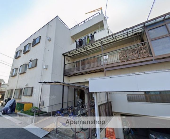 東京都三鷹市井口1丁目の賃貸マンションの外観