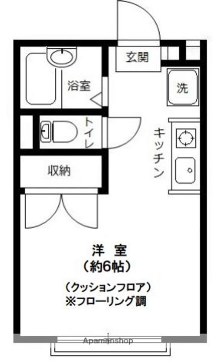 東京都武蔵野市吉祥寺南町4丁目の賃貸アパートの間取り
