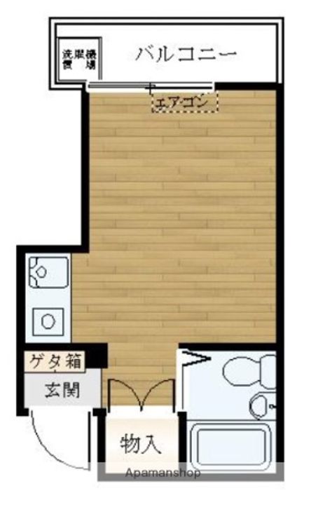 東京都杉並区善福寺2丁目の賃貸マンションの間取り