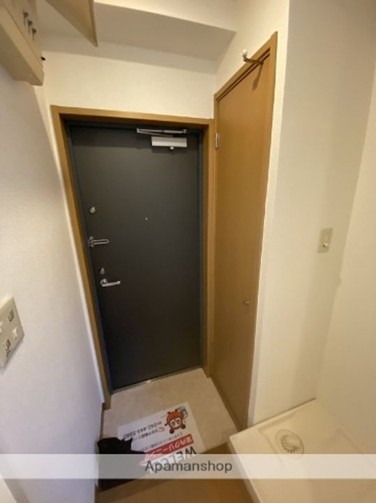 LYNX赤塚新町の玄関