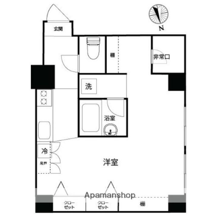 カテリーナ御苑の間取り