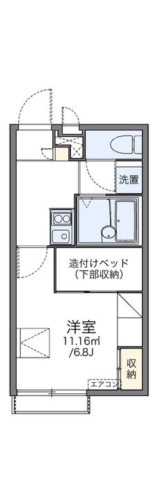 レオパレスエクセレンスの間取り