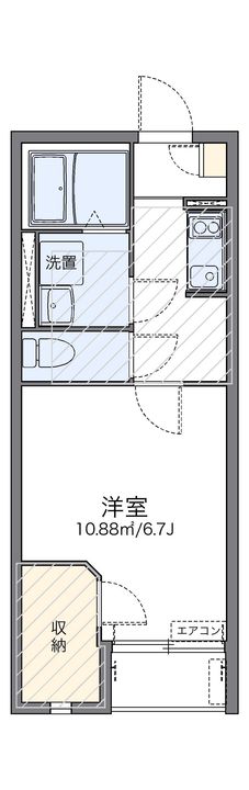 レオネクストクレールⅡの間取り