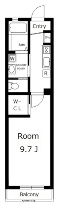 シャーロットの間取り