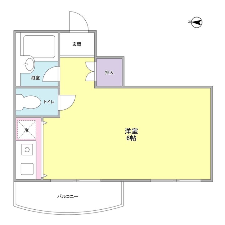 ヴィエント目白の間取り