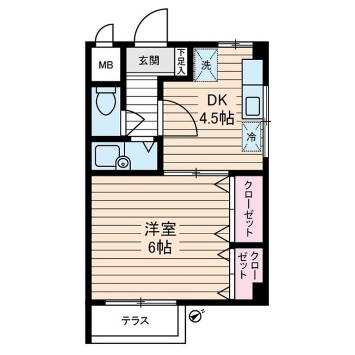 RIKIパレスの間取り