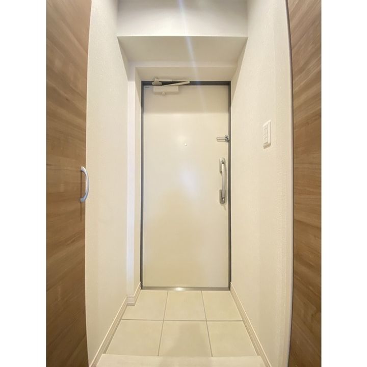 アルファコート下赤塚の玄関