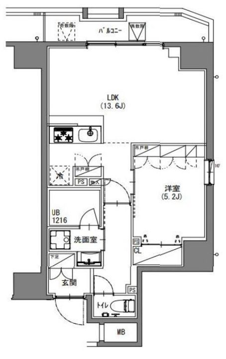 エスレジデンス新宿御苑の間取り