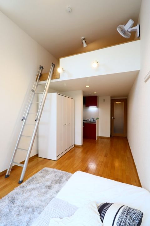 東京都板橋区東新町1丁目の賃貸アパートの居間