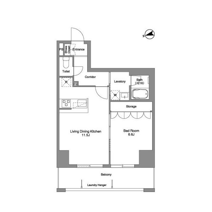 PRIMA STELLAの間取り