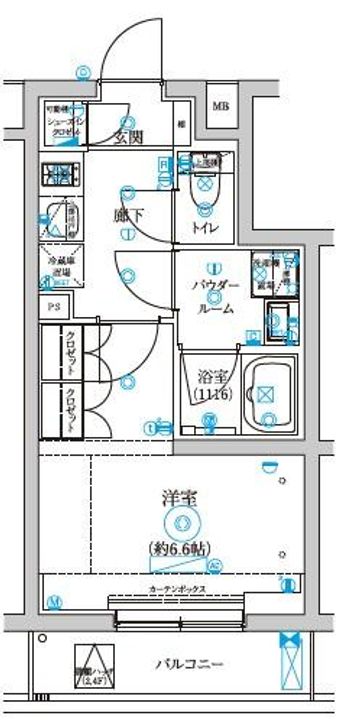 セジョリ中野富士見町の間取り
