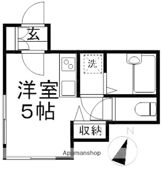 コーポKCの間取り