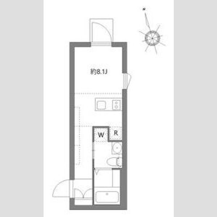 アピチェ板橋本町0102の間取り
