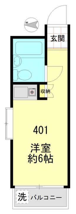 リバティパレス目白の間取り