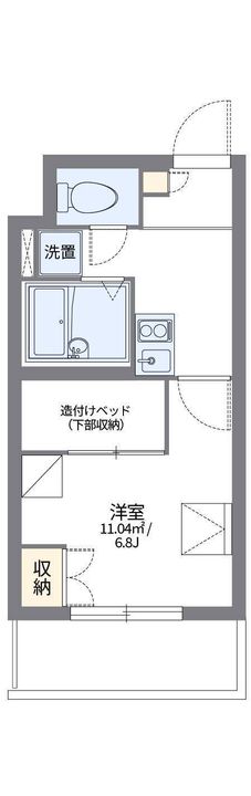 レオパレス本駒込の間取り