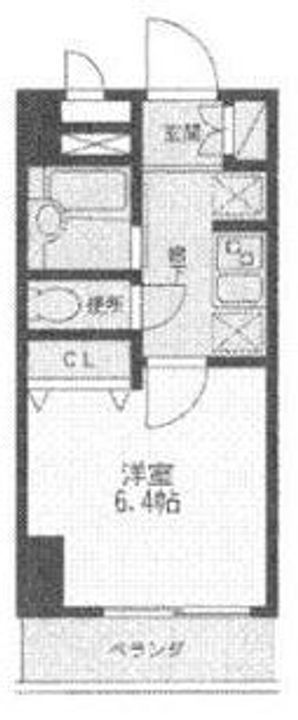 メイクスデザイン住吉Ⅳ902号室の間取り