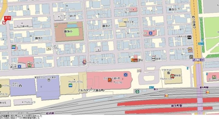 東京都墨田区錦糸1丁目の賃貸マンションの周辺
