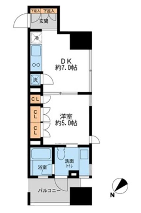 プロスペクトKALON三ノ輪の間取り