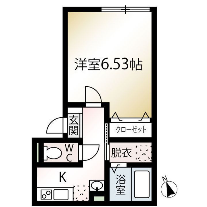 MQuarto一之江の間取り