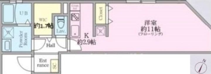 ESPERANZA SHINOZAKIの間取り