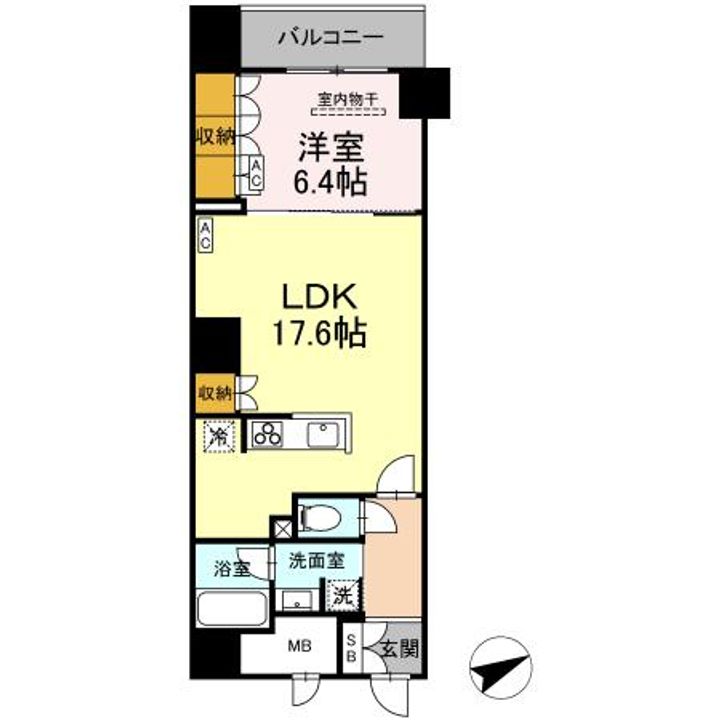 サンジョイアゼロの間取り