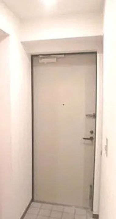 アムフラット蔵前ステーションフロントの玄関