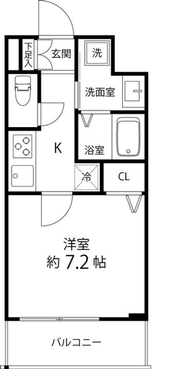 SAION町屋の間取り