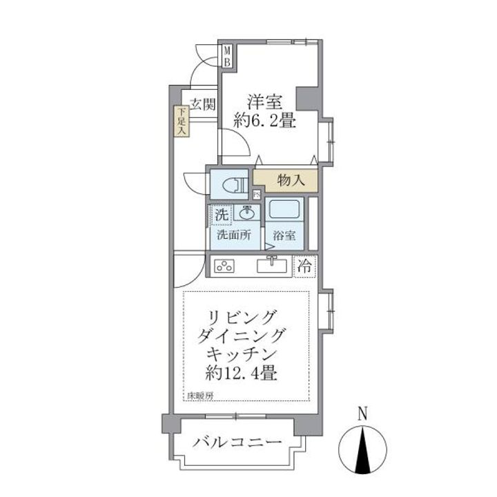 SUN NOBORI葛西1の間取り