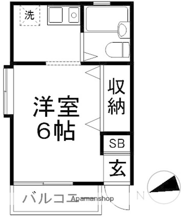 アンフィールド2204の間取り