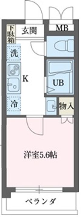 ゼルコバハイツの間取り