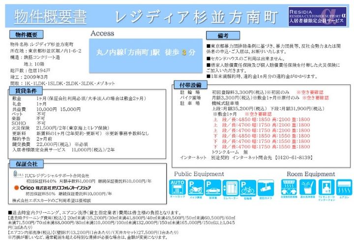レジディア杉並方南町のその他画像