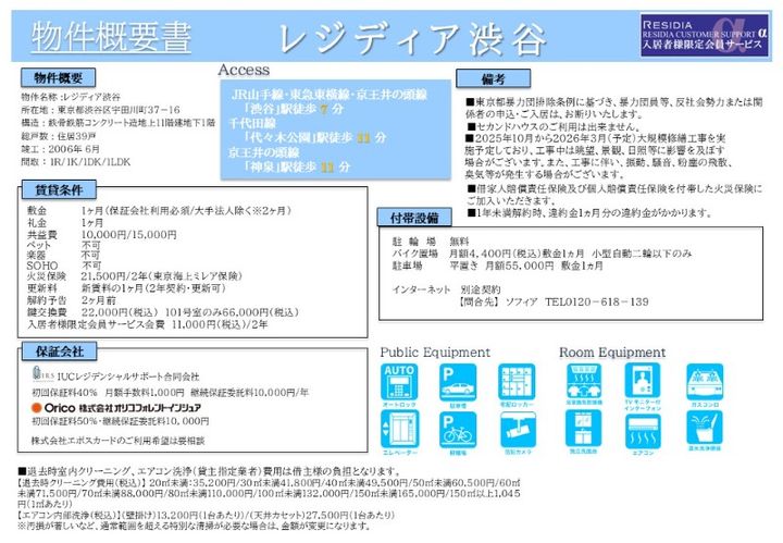 レジディア渋谷のその他画像
