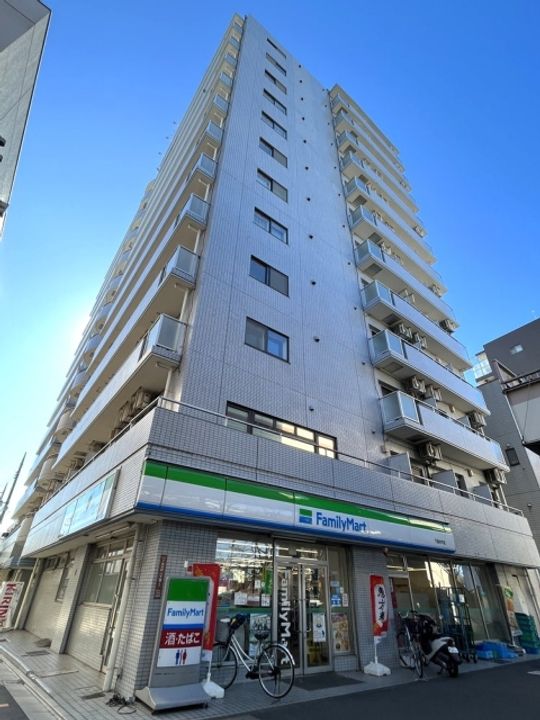 東京都杉並区下高井戸1丁目の賃貸マンションの外観