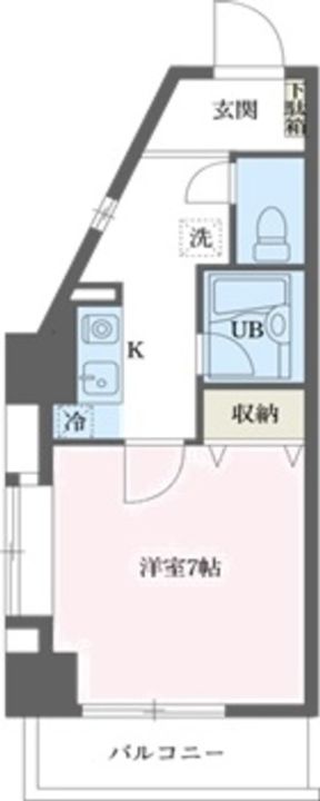ルーク西早稲田の間取り