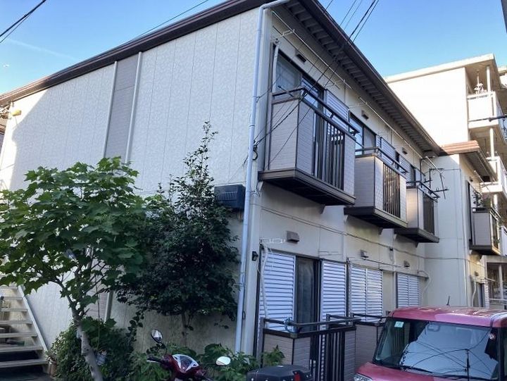 SKハイツ102号室の外観