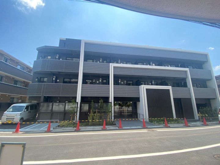 レジデンス東中野ガーデンの外観