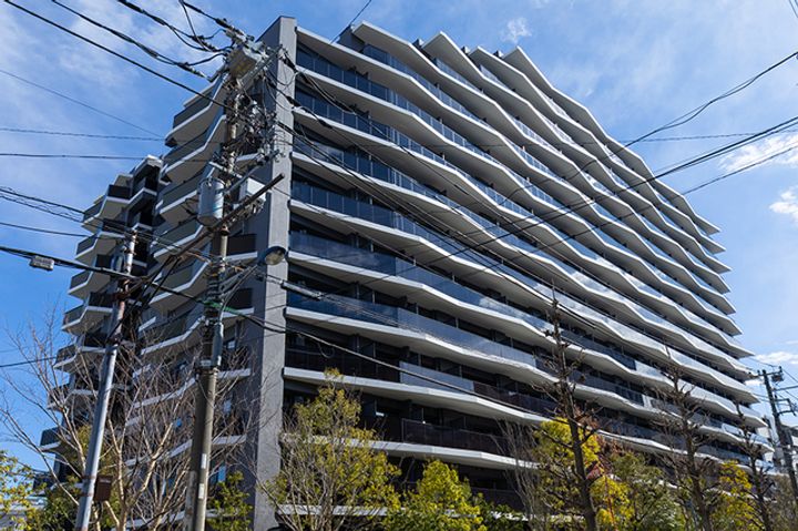 RJRプレシア東十条ガーデンの外観