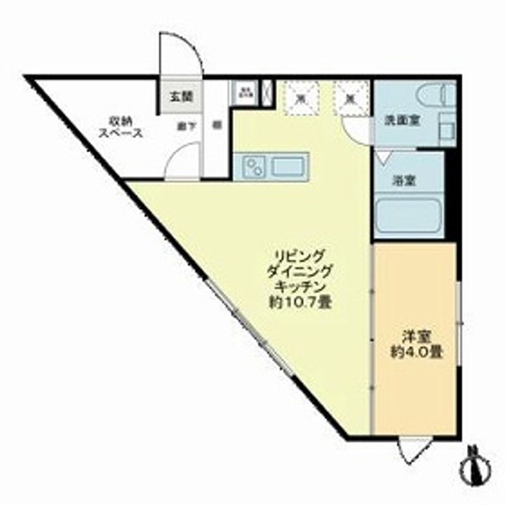 PREAS HONANCHOの間取り