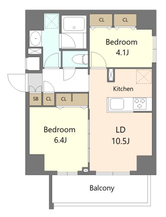 SーRESIDENCE板橋大山BRIMの間取り